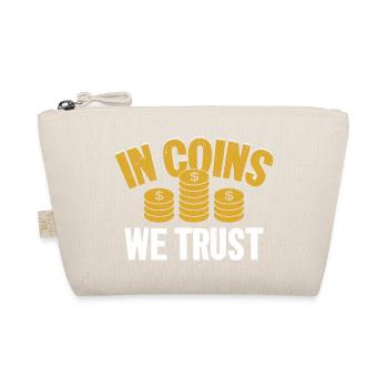 Collector's Creed: In Coins We Trust - Bio-Täschchen - Natur - Vorne
