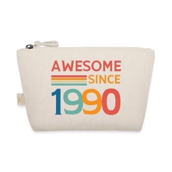 Awesome since 1990 - Organic Pouch - nature - Front