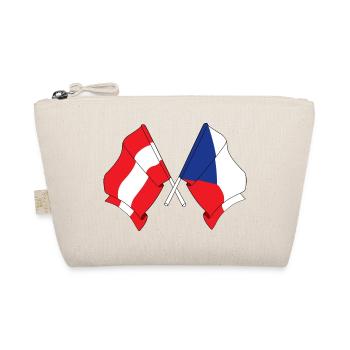 Drapeau Autriche, drapeau République tchèque - Trousse biologique - nature - Devant
