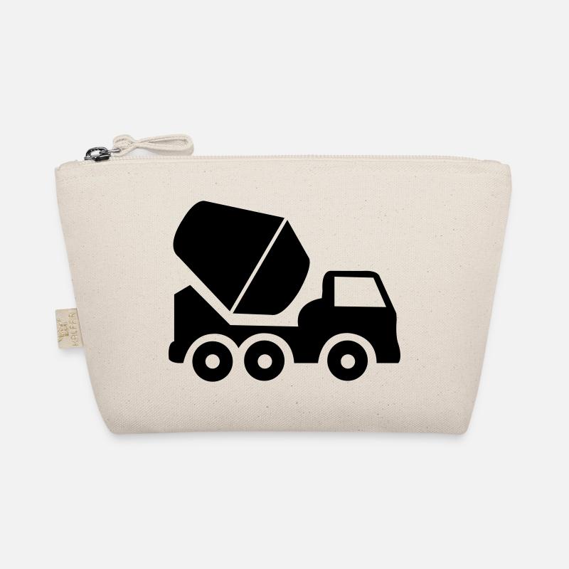 Construction work excavator vehicle Organic Pouch