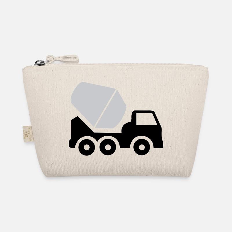 Construction work excavator vehicle Organic Pouch