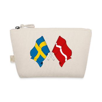 Drapeau de la Suède, drapeau de la Lettonie - Trousse biologique - nature - Devant