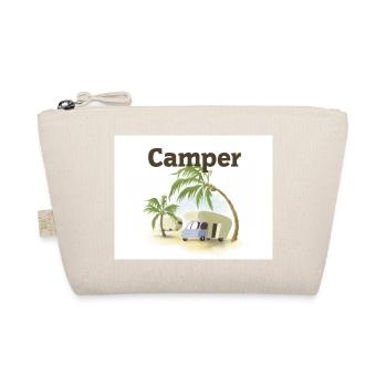 Ich bin Camper - Bio-Täschchen - Natur - Vorne