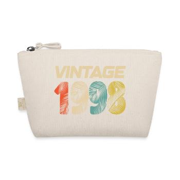 Vintage 1998 Retro - Best Seller - Organic Pouch - nature - Front
