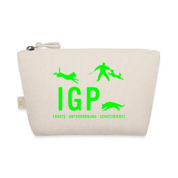 IGP Hundesport - Gruen - Bio-Täschchen - Natur - Vorne
