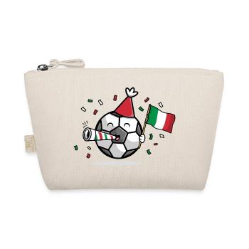 Football Fan Italy - Organic Pouch - nature - Front