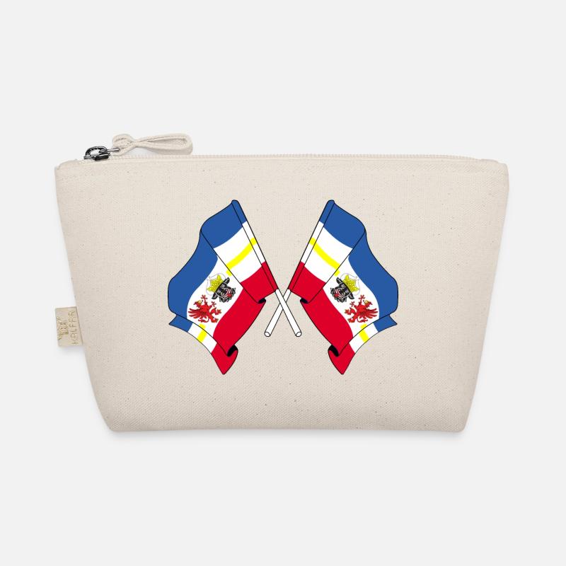 Deux drapeaux Mecklembourg-Poméranie-Occidentale Trousse biologique
