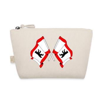 Two flags Berlin - Organic Pouch - nature - Front