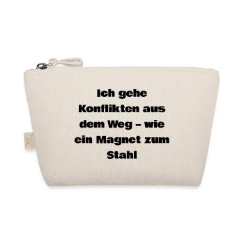 Selbstironische Sprüche - Bio-Täschchen - Natur - Vorne