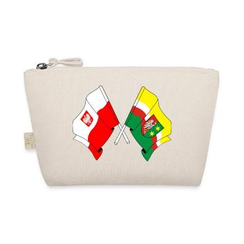Flag of Poland, Lubusz crossed - Organic Pouch - nature - Front