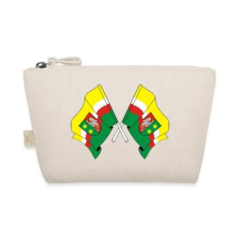 Two flags Lubusz - Organic Pouch - nature - Front
