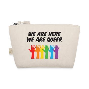 Mois de la fierté LGBT - Nous sommes ici, nous sommes queer - Trousse biologique - nature - Devant
