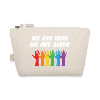 Mois de la fierté LGBT - Nous sommes ici, nous sommes queer - Trousse biologique - nature - Devant