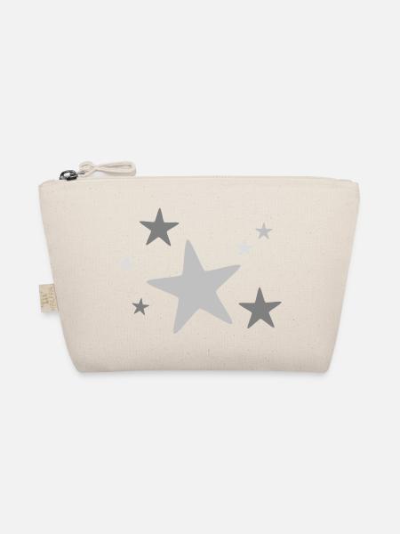 Star group multicolored - Organic Pouch - nature - Front
