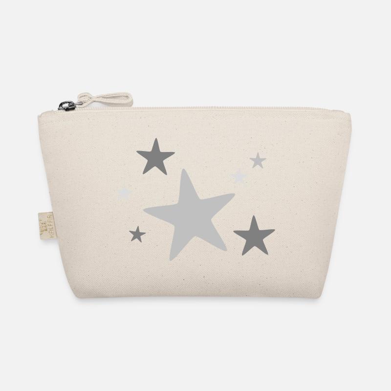 Sternengruppe mehrfarbig Bio-Täschchen