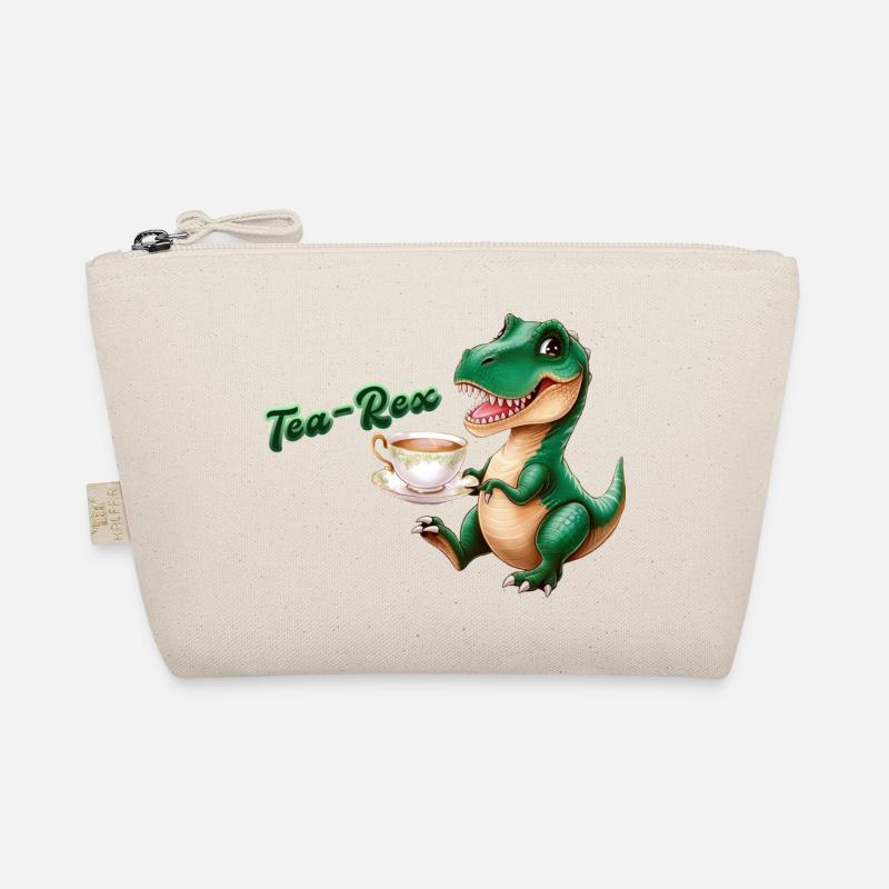 Tea-Rex |T-Rex | Rex | Dinosaure | Calembour - Trousse biologique - nature