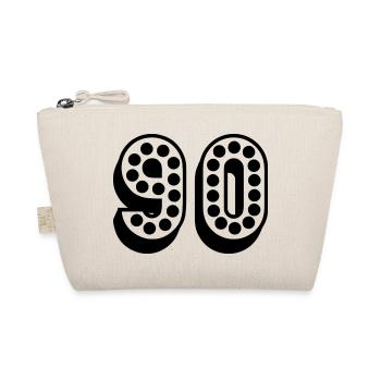 90. 90 ANS. 90e ANNIVERSAIRE. ANNIVERSAIRE 90 ANS. - Trousse biologique - nature - Devant