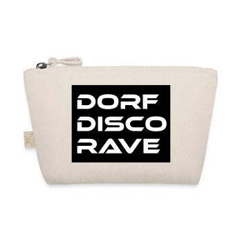 Dorf Disco Rave - Bio-Täschchen - Natur - Vorne