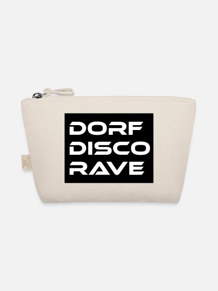 Dorf Disco Rave - Bio-Täschchen - Natur
