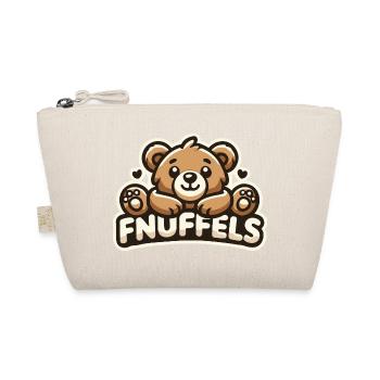 Fnuffels - Deine Marke für süsse Tiermotive - Bio-Täschchen - Natur - Vorne
