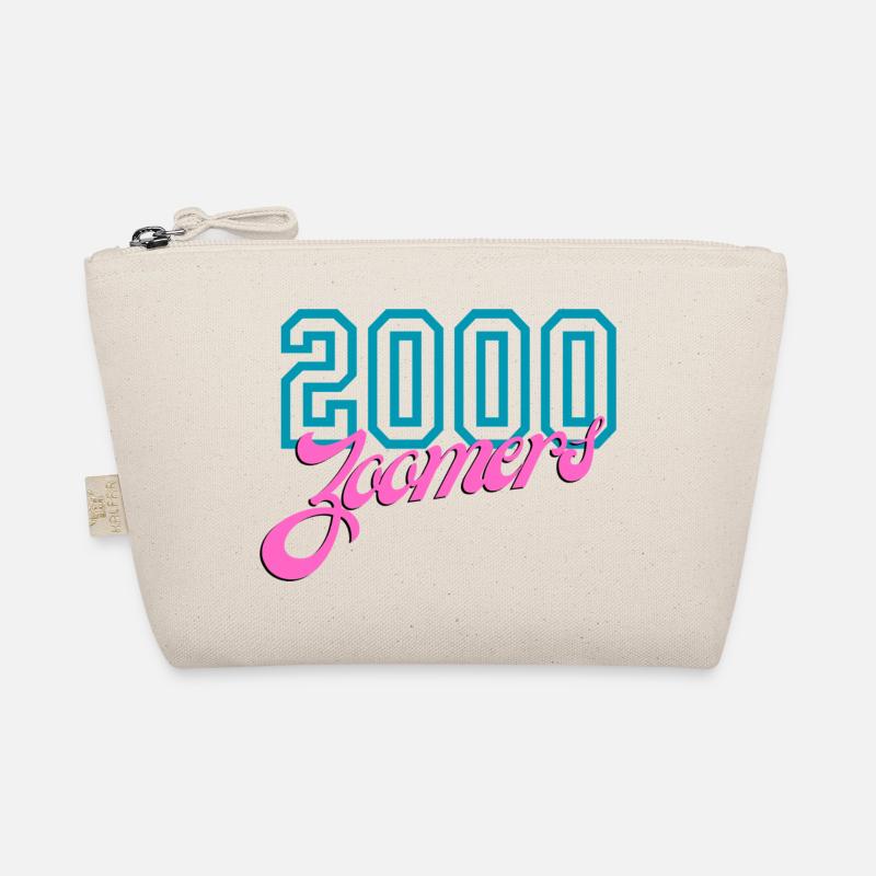 2000 Zoomers Sommer Nostalgie Typografie Bio-Täschchen