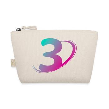 Number 3 multicolor - Organic Pouch - nature - Front