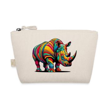 Rhinoceros - Organic Pouch - nature - Front