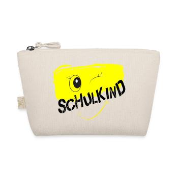Bääm Schulkind 2025 Relaxed Fit Unisex Organic - Bio-Täschchen - Natur - Vorne