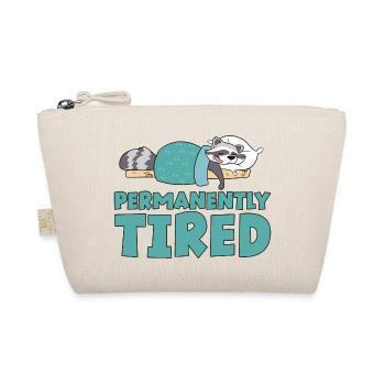Permanently Tired 2 - Organic Pouch - nature - Front