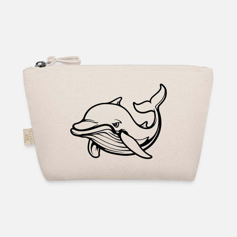 delfin tier Bio-Täschchen