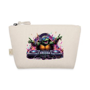Tortue le DJ Musique Cadeau - Trousse biologique - nature - Devant
