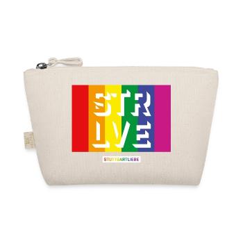 STRLVE #loveislove - Bio-Täschchen - Natur - Vorne