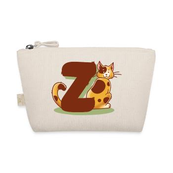 Lettre Z Cat - Trousse biologique - nature - Devant