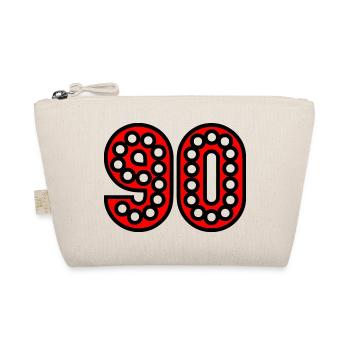 90. 90 ANS. 90e ANNIVERSAIRE. ANNIVERSAIRE 90 ANS. - Trousse biologique - nature - Devant