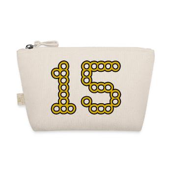 ANNIVERSARY. 15. 15 YEARS. 15th ANNIVERSARY - Organic Pouch - nature - Front