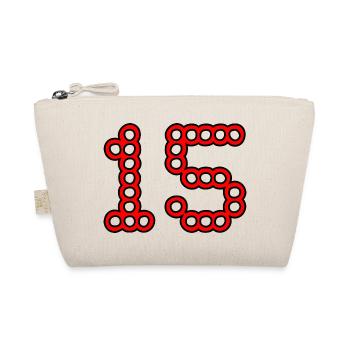 ANNIVERSARY. 15. 15 YEARS. 15th ANNIVERSARY - Organic Pouch - nature - Front