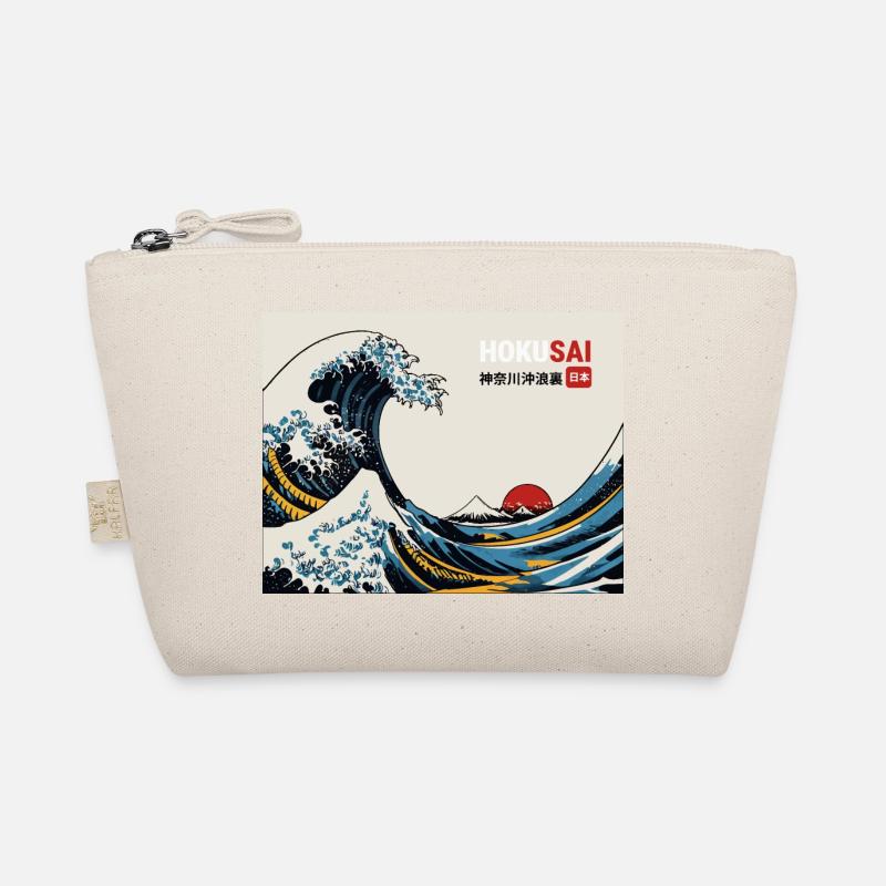 Japanese Wave Organic Pouch