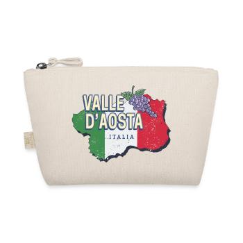 Vallée d’Aoste, Italie, Région Rétro, Carte, Souvenir - Trousse biologique - nature - Devant