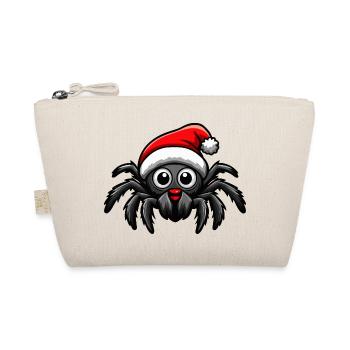 Tarantula Christmas - Organic Pouch - nature - Front