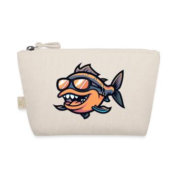 Piranha Poisson Bande Dessinée Cool - Trousse biologique - nature - Devant