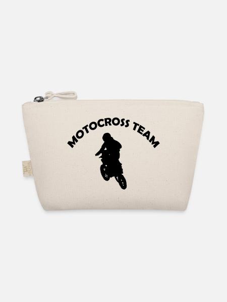 Équipe de course de motocross - Trousse biologique - nature - Devant