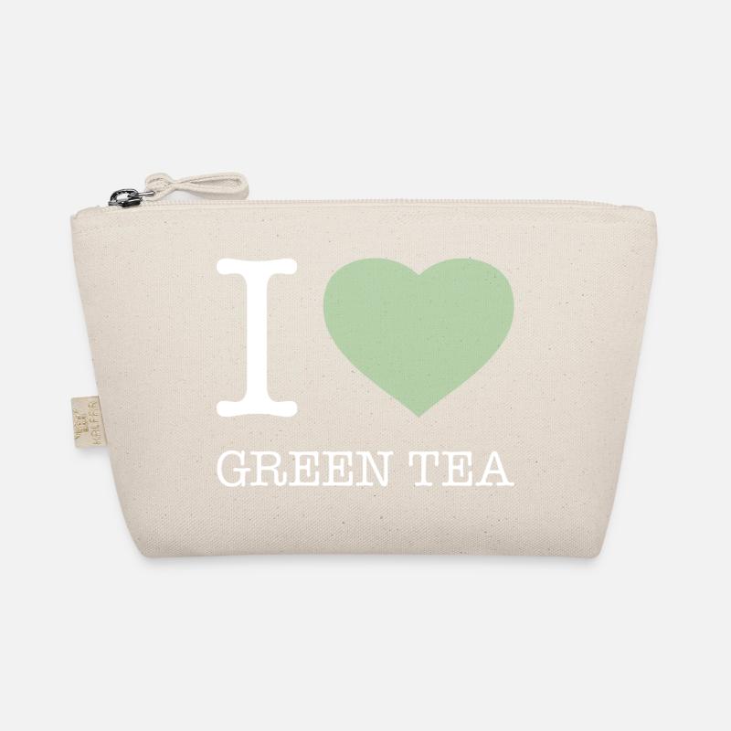I LOVE GREEN TEA Bio-Täschchen