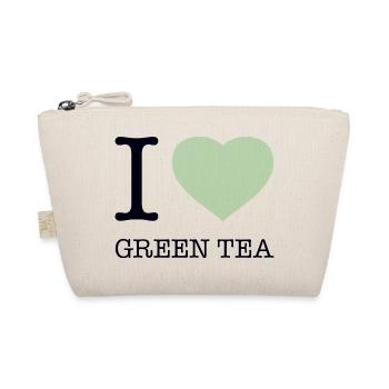 I LOVE GREEN TEA - Bio-Täschchen - Natur - Vorne