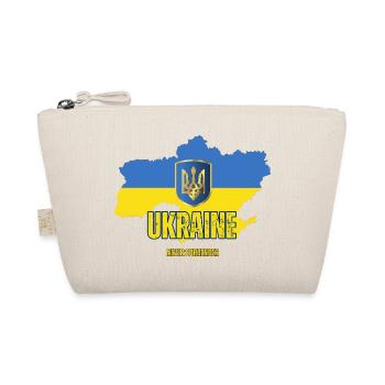 Drapeau ukrainien, fierté ukrainienne - Trousse biologique - nature - Devant