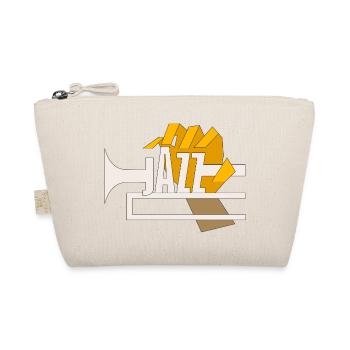 Tshirt Trompette Jazz - Trousse biologique - nature - Devant