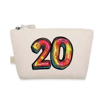 20 Number Colorful - Organic Pouch - nature - Front