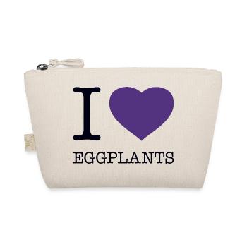 J’ADORE LES AUBERGINES Auberginen - Trousse biologique - nature - Devant