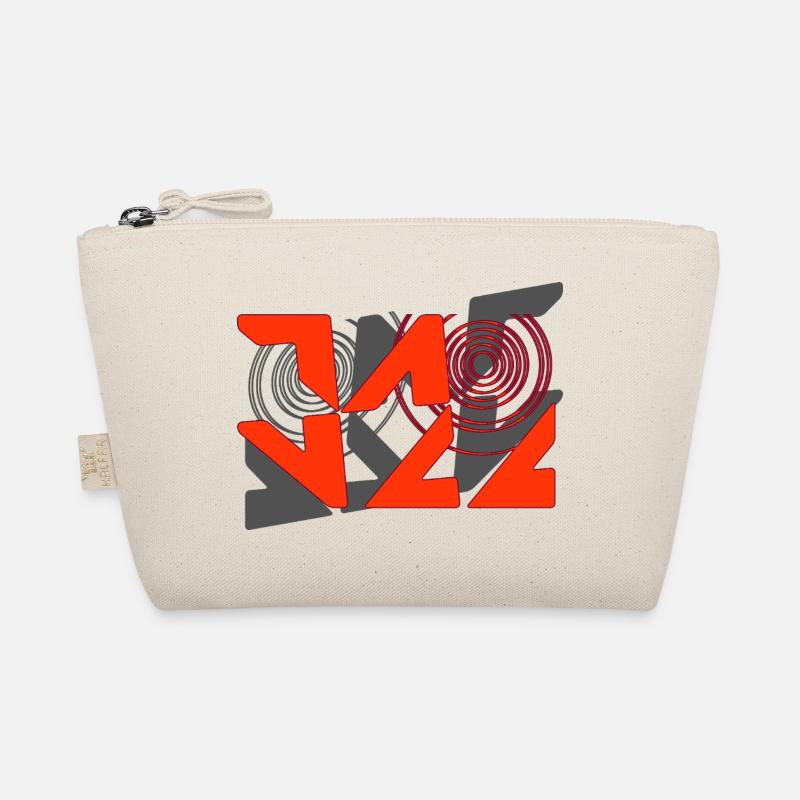 Jazz Graffiti Pattern Organic Pouch