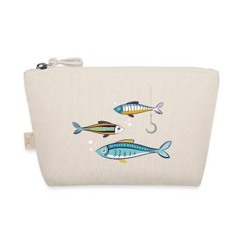 Poissons vivants nageant près de l’hameçon - Trousse biologique - nature - Devant