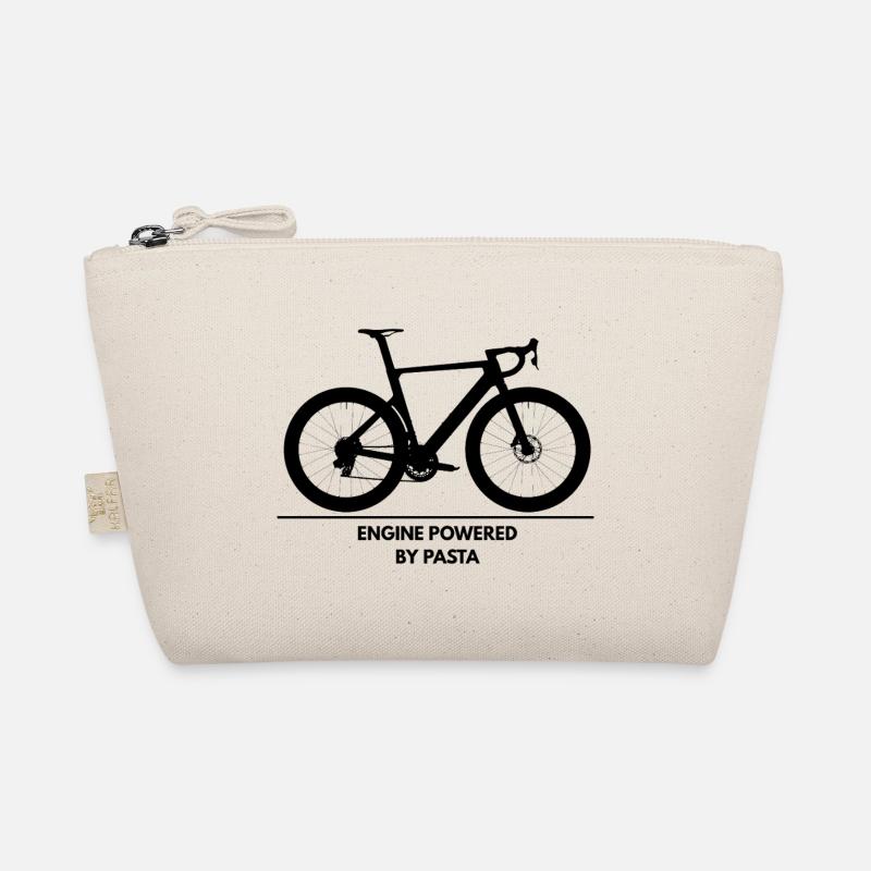 Engine Powered by Pasta – Radfahren Shirt Bio-Täschchen